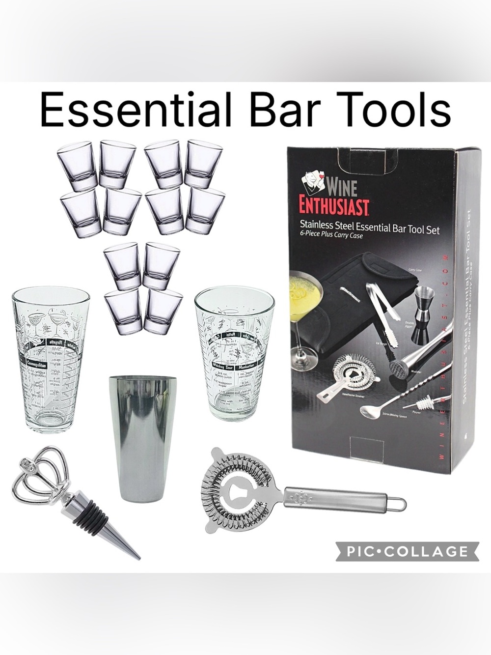 Essential Wine & Cocktail Mixing Tools